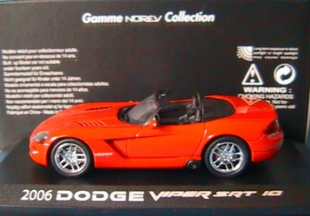 Norev Dodge Viper Srt10 Spider 2006 1:43 950025