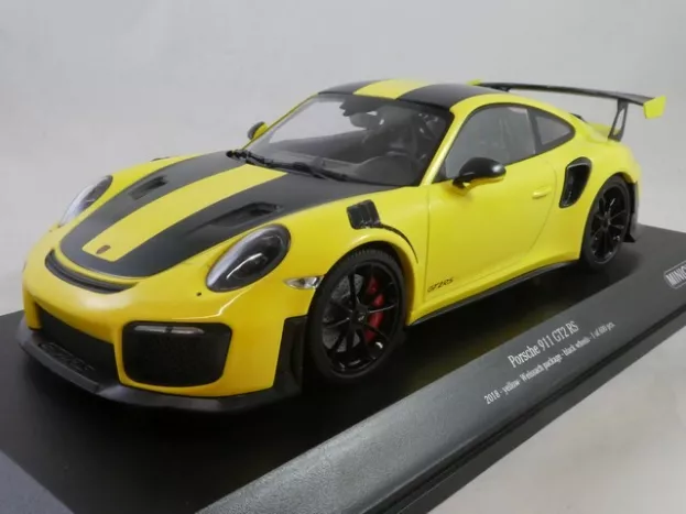Minichamps Porsche Porsche 911 991-2 Gt2 Rs Coupe Weissach Package 2019 Black Wheels 1:18 155068311