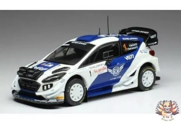 IXO Models Ford Fiesta Wrc night Version N 1 Rally Artic Lapland 2019 V.bottas T.rautiainen 1:43 RAM708