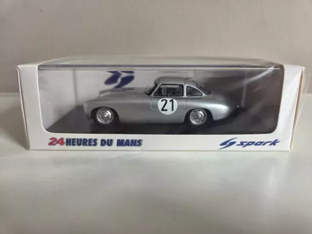 Spark Mercedes 300sl 3.0l S6 Team Daimler-benz A.g. N 20 2nd 24h Le Mans 1952 T.helfrich N.niedermayer 1:43 43LM52