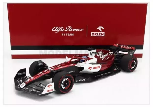 Minichamps Alfa Romeo F1 C42 Team Orlen Racing N 77 6th Bahrain Gp 2022 Valtteri Bottas 1:18 147220177