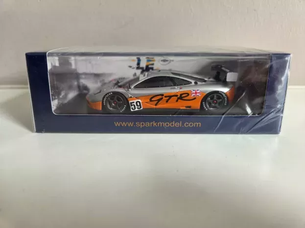 Spark Mclaren F-1 Gtr 6.1l V12 Team Essais N 59 Pre-qualifications 24h Le Mans 1995 Y.dalmas P.h.raphanel 1:43 S5060