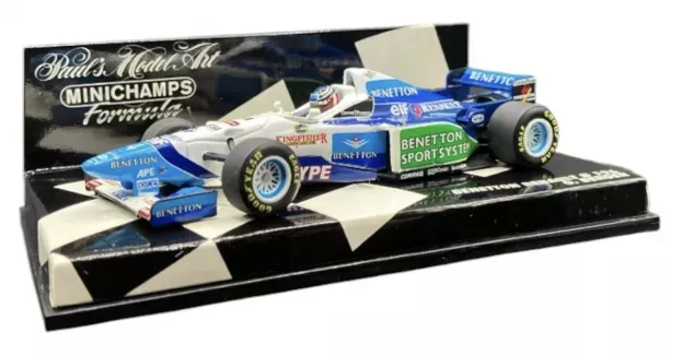 Minichamps Benetton F1 B196 N 4 Season 1996 G.berger 1:43 430960004