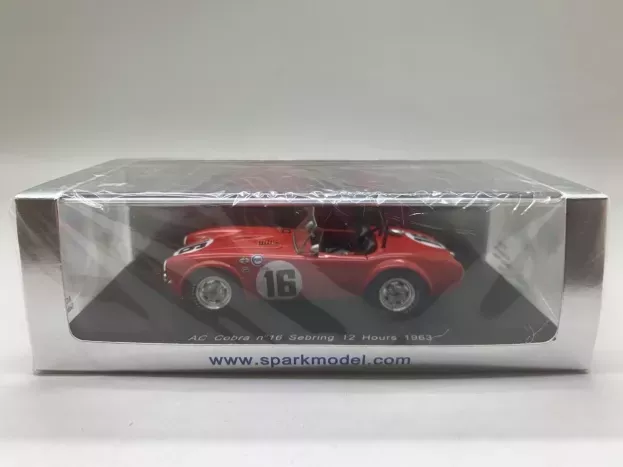 Spark Ac Cobra Shelby Cobra N 16 12h Sebring 1963 1:43 S1180