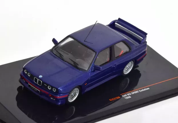 IXO Models Bmw 3-series M3 e30 Sport Evolution 1990 1:43 CLC378N