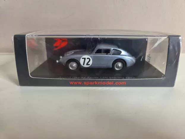Spark Austin Healey Sprite N 72 12h Sebring 1962 J.colgate S.mcqueen 1:43 S4131