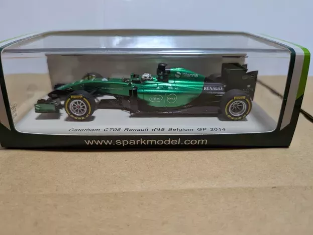 Spark Caterham F1 Ct05 Renault N 10 Belgium Gp 2014 A.lotterer 1:43 S4245