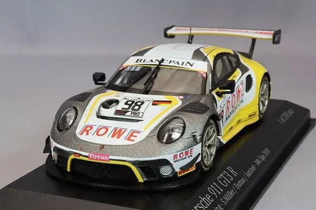 Minichamps Porsche 911 991-2 Gt3 R Team Rowe Racing N 98 5th 24h Spa 2019 S.muller R.dumas M.jaminet 1:43 410196098