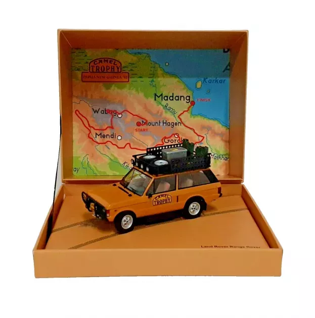 Almost Real Land Rover Range Rover Rally Camel Trophy 1981 1:43 ALM410106