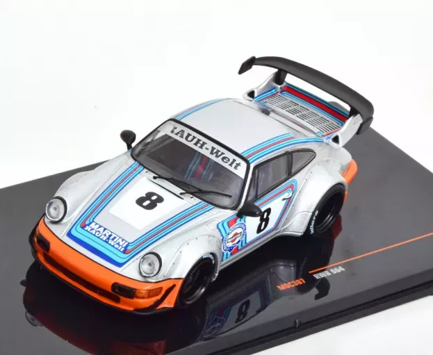 IXO Models Porsche 911 964 Rwb Rauh Welt N 8 Martini Racing 1992 1:43 MOC307