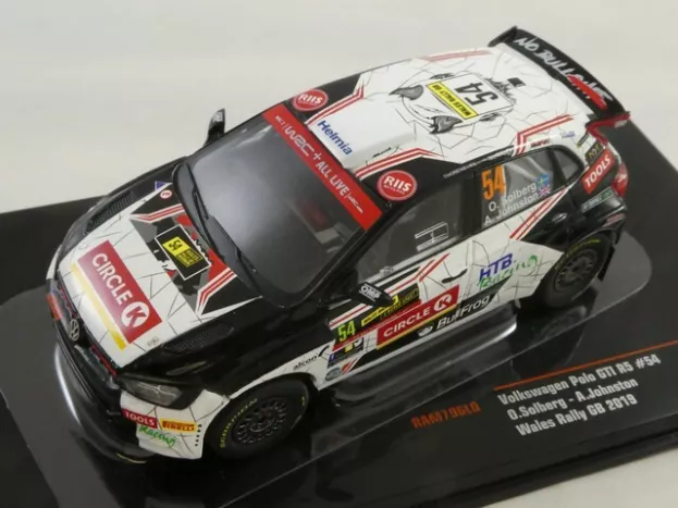 IXO Models Volkswagen Polo Gti R5 N 54 Rally Wales 2019 O.solberg A.johnston 1:43 RAM796LQ