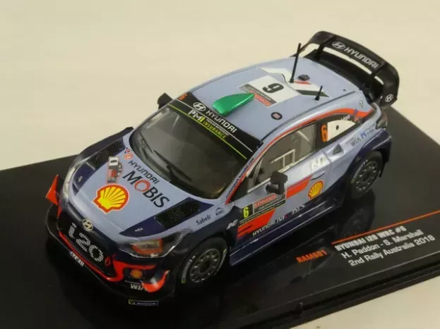 IXO Models Hyundai I20 Wrc N 6 2nd Rally Australia 2018 H.paddon S.marshall 1:43 RAM691