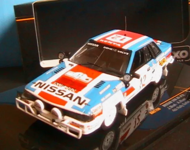 IXO Models Nissan 240rs N 12 4th Safari Rally 1983 A.khah J.shah 1:43 RAC158