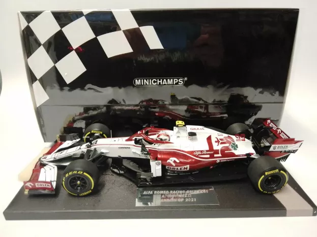 Minichamps Alfa Romeo F1 C41 Team Orlen Racing N 99 Bahrain Gp 2021 Antonio Giovinazzi 1:18 117210199