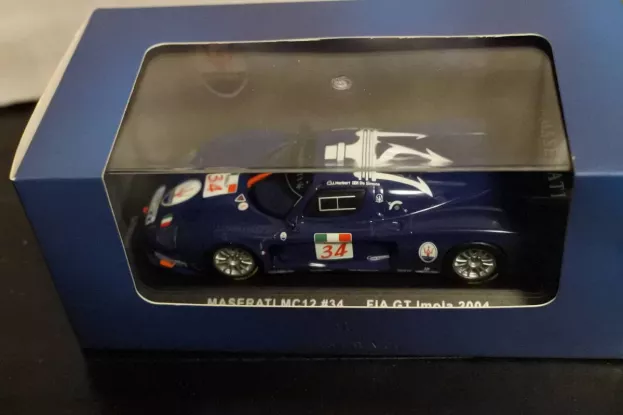 IXO Models Maserati Mc12 N 34 Fia Gt Imola 2004 J.herbert F. De Simon 1:43 GTM021