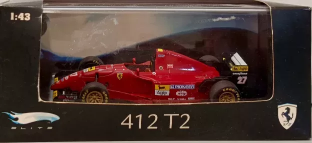 Hot Wheels Ferrari F1 412 T2 N 27 Season 1995 Jean Alesi 1:43 P9946