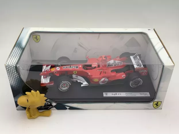 Hot Wheels Ferrari F1 F248 N 5 Season 2006 Michael Schumacher 1:18 J2980