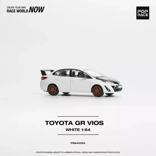 Pop Race Toyota Vios Gr 2022 1:64 PR640094