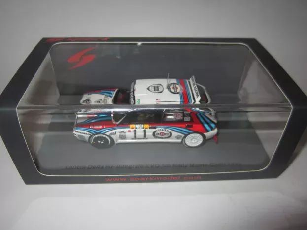 Spark Lancia Delta Hf Integrale Evoluzione Martini N 11 5th Rally Montecarlo 1992 F.bugalski D.giraudet 1:43 S9016
