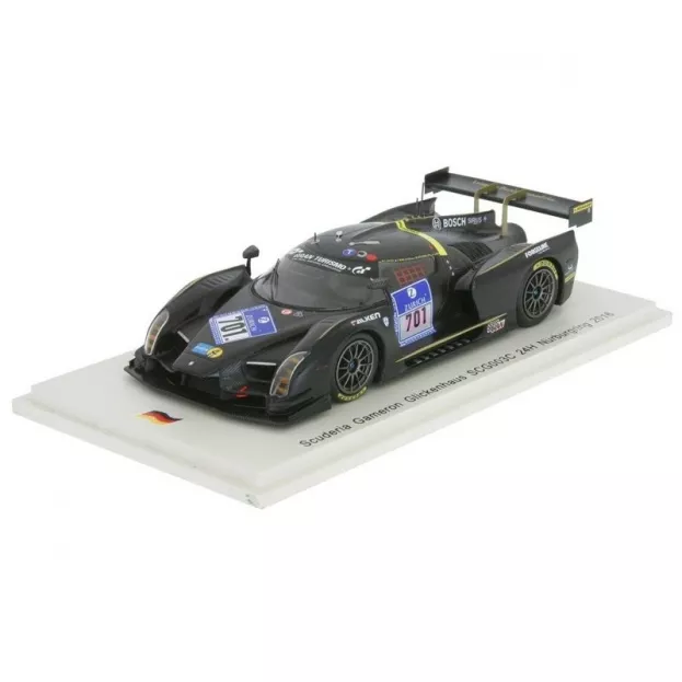 Spark Scg 003c Glickenhaus Team Cameron N 701 24h Nurburgring 2016 M.lauck F.mailleux J.bleekemolen F.laser 1:43 SG252