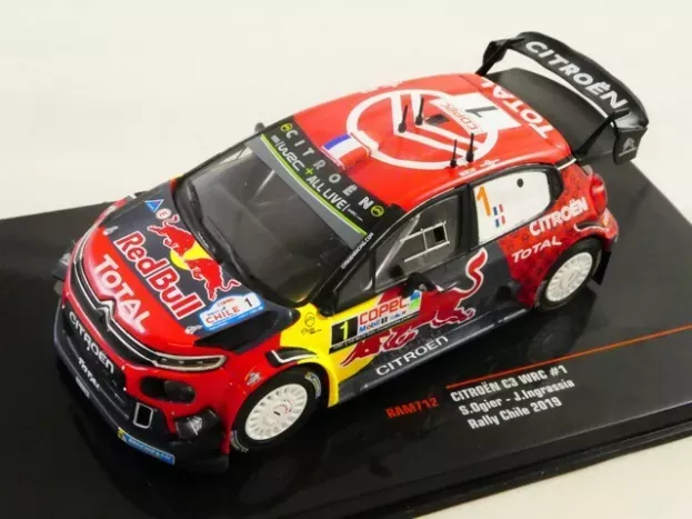 IXO Models Citroen C3 Wrc Team Red Bull N 1 Rally Chile 2019 S.ogier J.ingrassia 1:43 RAM712