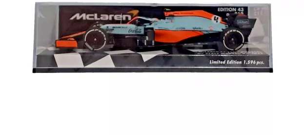 Minichamps Mclaren F1 Mcl35l Team Mclaren N 4 3rd Monaco Gp 2021 Lando Norris 1:43 537214904
