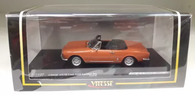 Vitesse Fiat 124 Spider Bs Open 1970 1:43 24606