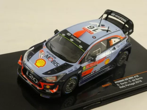IXO Models Hyundai I20 Wrc N 16 Rally Portugal 2018 D.sordo C.del Barrio 1:43 RAM677