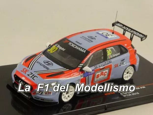 IXO Models Hyundai I30 N Tcr N 30 Wtcr Season 2018 G.tarquini 1:43 GTM143