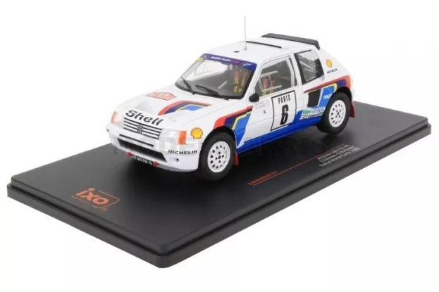 IXO Models Peugeot 205 T16 N 6 Rally Montecarlo 1985 T.salonen S.harjanne 1:24 24RAL024B
