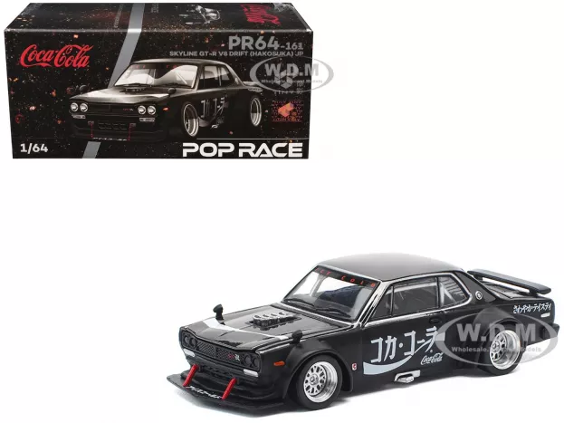 Pop Race Nissan Skyline Gt-r V8 r34 Drift Hakosuka Pandem Cocacola Zero 2007 1:64 PR640161