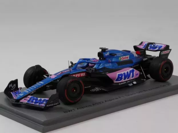 Spark Alpine F1 A522 Team Alpine Bwt N 14 5th Brazilian Gp 2022 Fernando Alonso 1:43 S8555