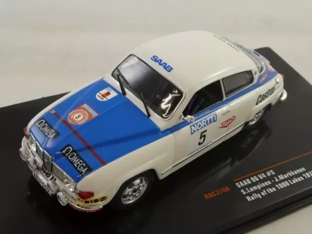 IXO Models Saab 96 V4 N 5 Rally 1000 Lakes 1976 S.lampinen J.markkanen 1:43 RAC378A