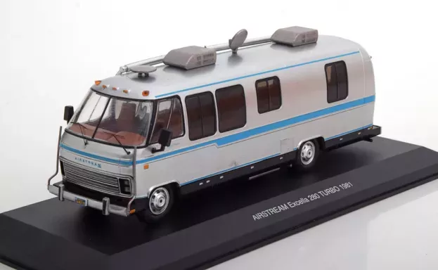 IXO Models Airstream Excella 280 Turbo Motorhome Camper 1981 1:43 CAC003