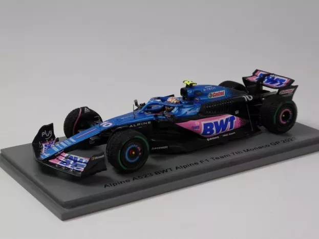 Spark Alpine F1 A523 Team Bwt Alpine N 10 7th Monaco Gp 2023 Pierre Gasly 1:43 S8565