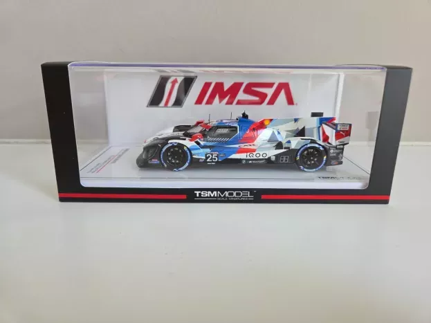 Truescale Bmw M Hybrid V8 Team Rll N 25 2nd Imsa 12h Sebring 2023 Connor De Philippi Alexander Sims Sheldon Van Der Linde 1:43 TSM430733