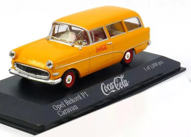 Minichamps Opel Rekord P1 Station Wagon 1958 Coca-cola 1:43 430043270
