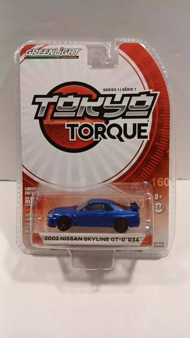 Greenlight Nissan Skyline Gt-r R34 Coupe 2002 1:64 29880E
