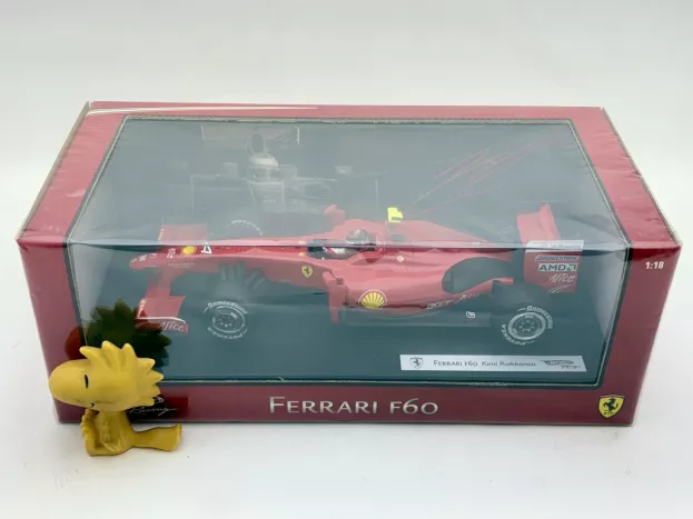 Hot Wheels Ferrari F1 F60 N 4 2009 Kimi Raikkonen 1:18 P9965