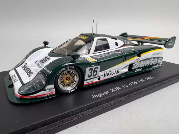 Spark Jaguar Xjr12 Team Twr Suntec Racing N 36 24h Le Mans 1991 D.leslie M.martini J.krosnoff 1:43 S0754