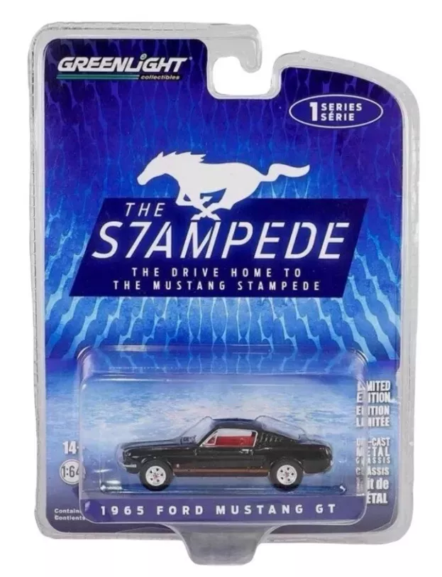 Greenlight Ford Mustang Gt Coupe 1965 1:64 13340A