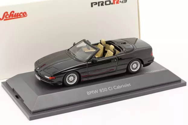 Schuco Bmw 850i Cabriolet Open 1990 1:43 450914900