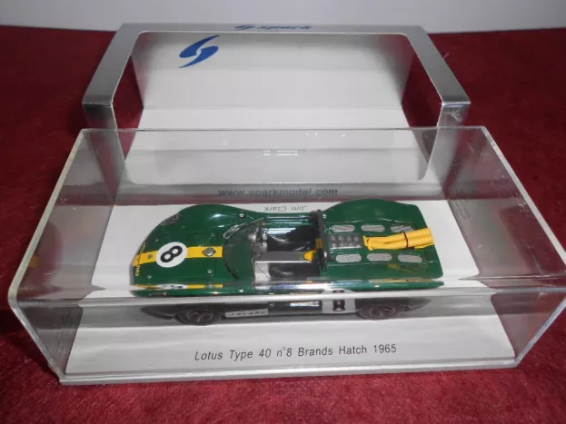 Spark Lotus Type 40 N 8 Brands Hatch 1965 J.clark 1:43 S2212