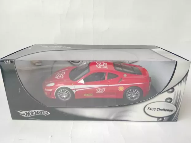 Hot Wheels Ferrari F430 Challenge N 14 Racing 2005 1:18 P4403