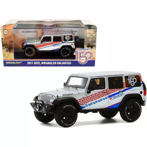 Greenlight Jeep Wrangler Unlimited 150th Anniversary Bfgoodrich 2013 1:43 86186