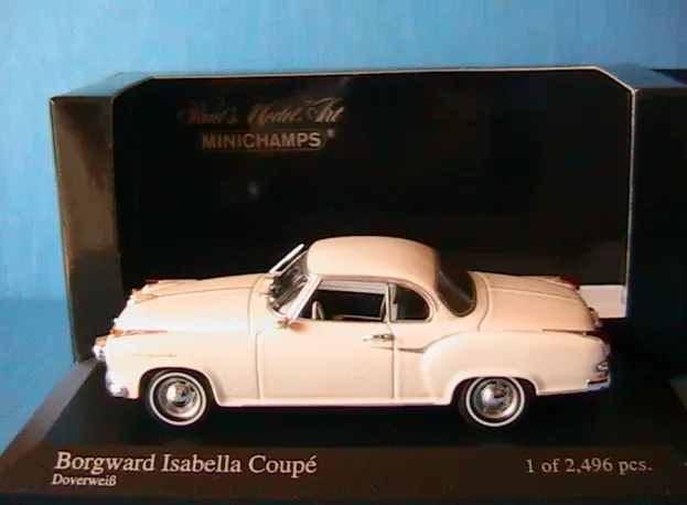 Minichamps Borgward Isabella Coupe 1958 1:43 400096020