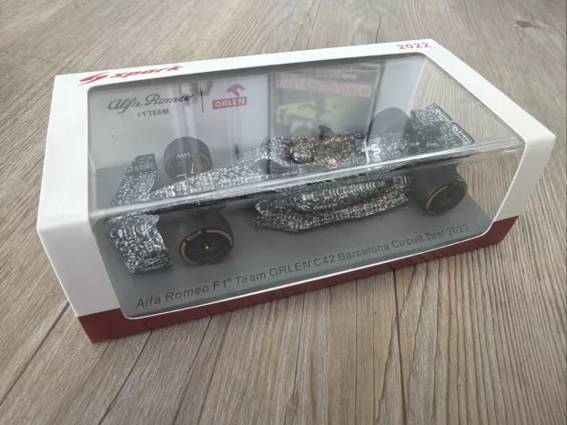 Spark Alfa Romeo F1 C42 Team Orlen Racing N 88 Barcelona Test 2022 Robert Kubica 1:43 S8519