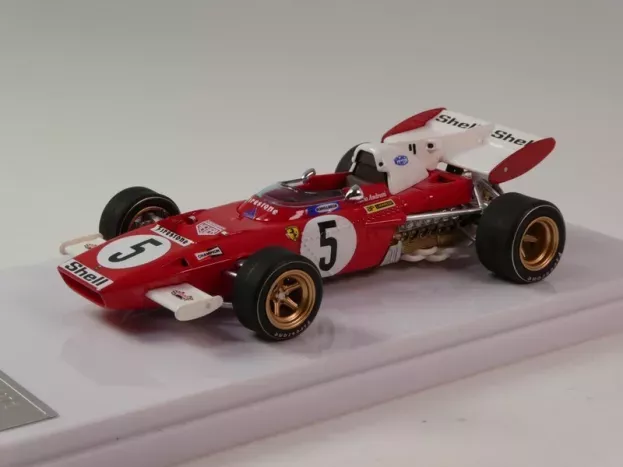 Tecnomodel Ferrari F1 312b2 N 5 4th Germany Gp 1971 M.andretti 1:43 TM43-14A