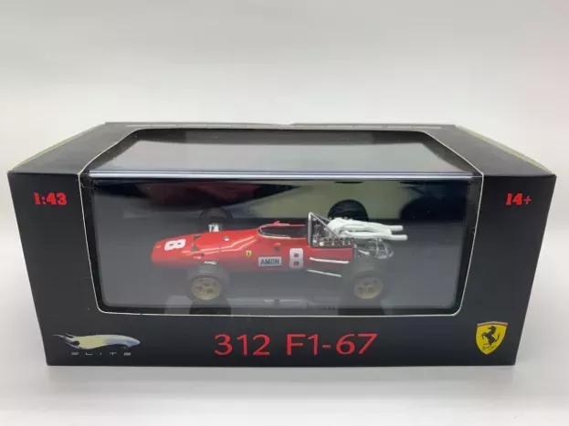 Hot Wheels Ferrari F1 312 N 8 Silverstone Gp 1967 C.amon 1:43 N5589