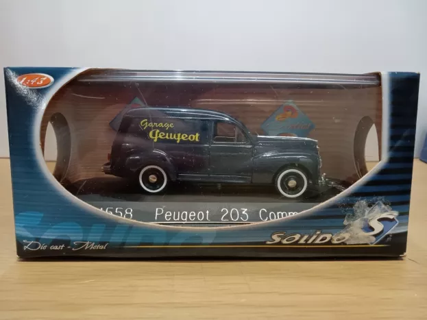 Solido Peugeot 203 Van Commerciale Garage Peugeot 1:43 4558